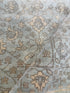 Courtney Abbot 4x6 Hand-Knotted Silver and Grey Oushak