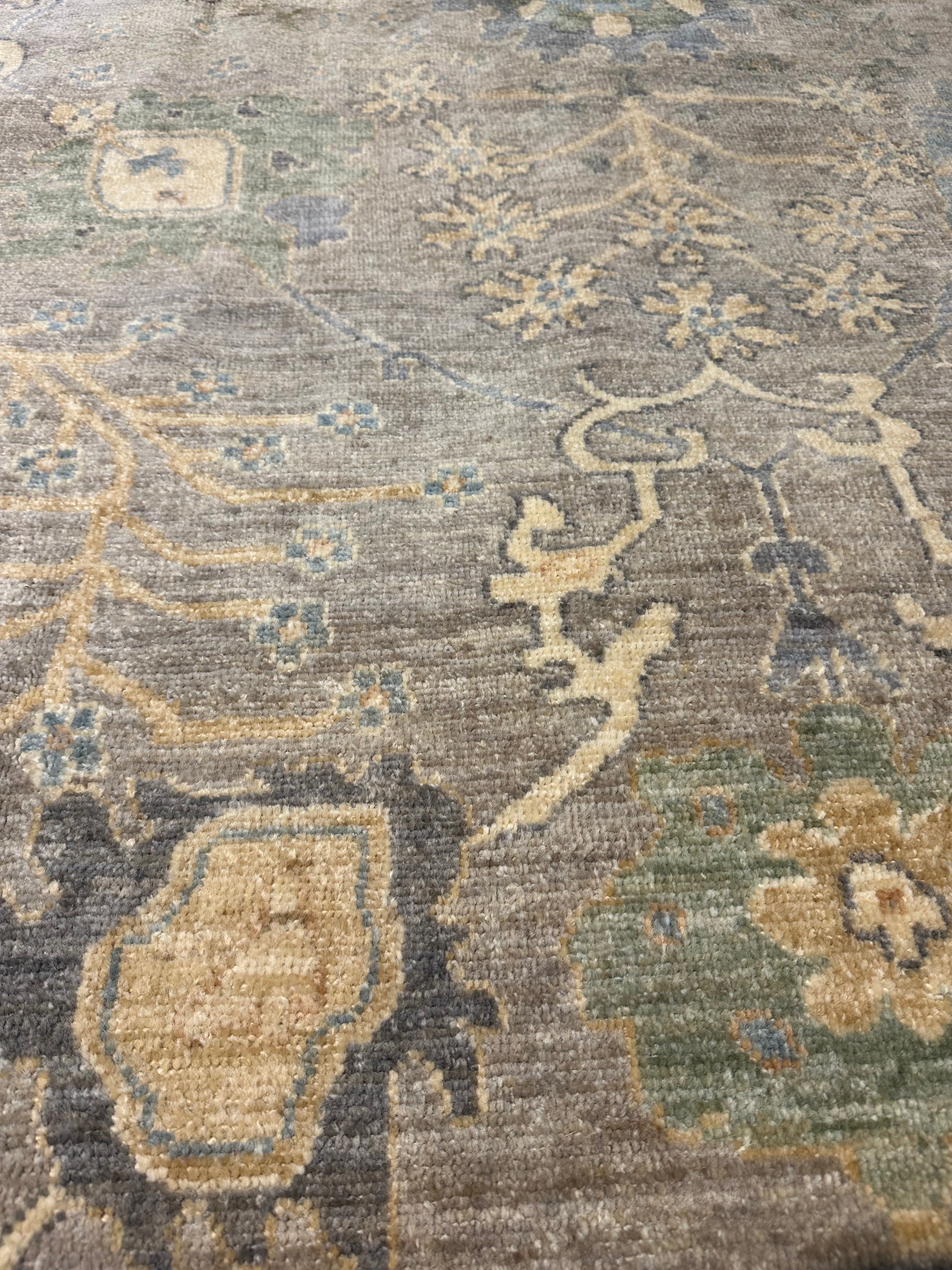 Taryn Baker 6x8.10 Afghani Whitewashed Oushak