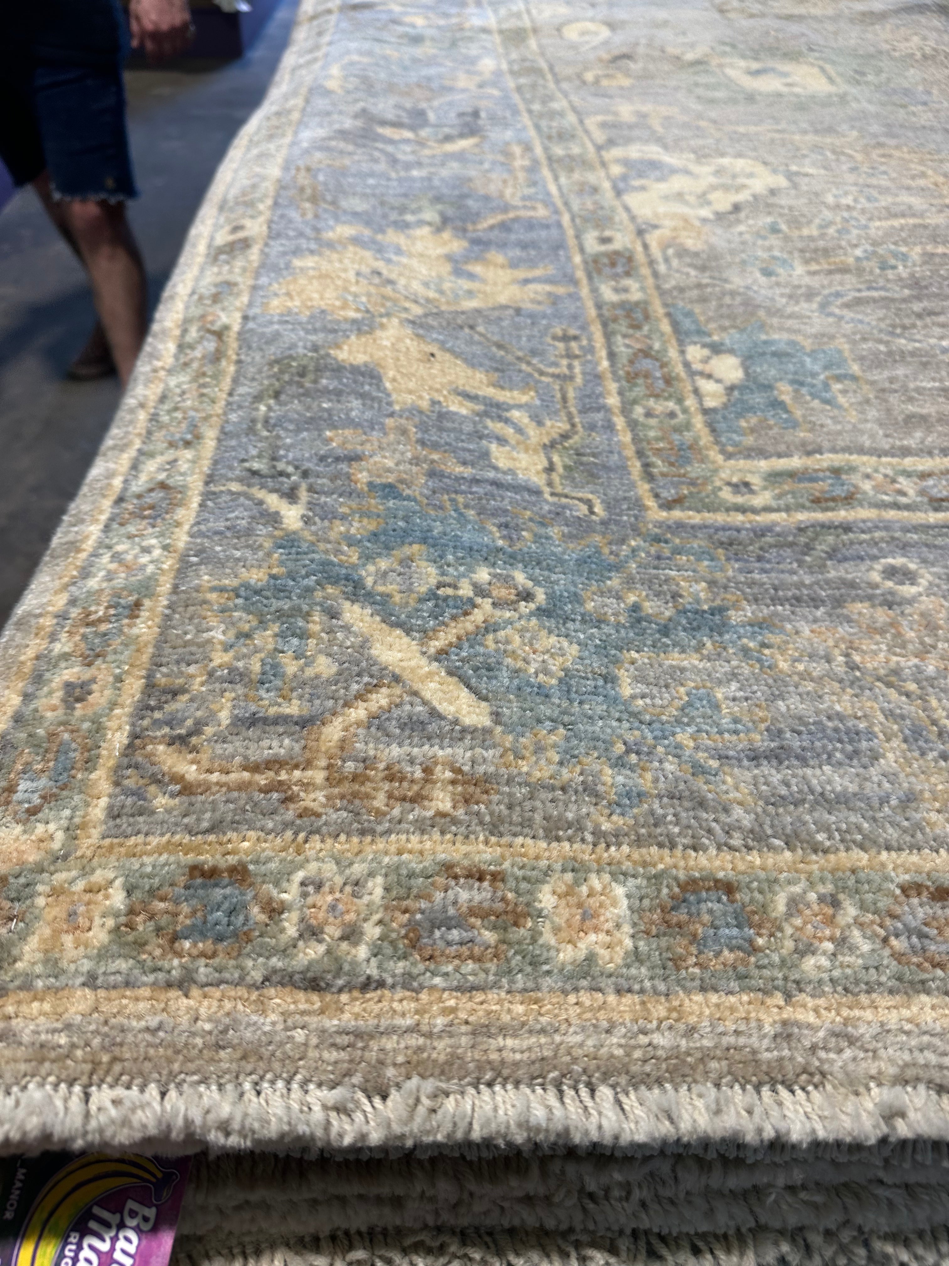 Taryn Baker 6x8.10 Afghani Whitewashed Oushak