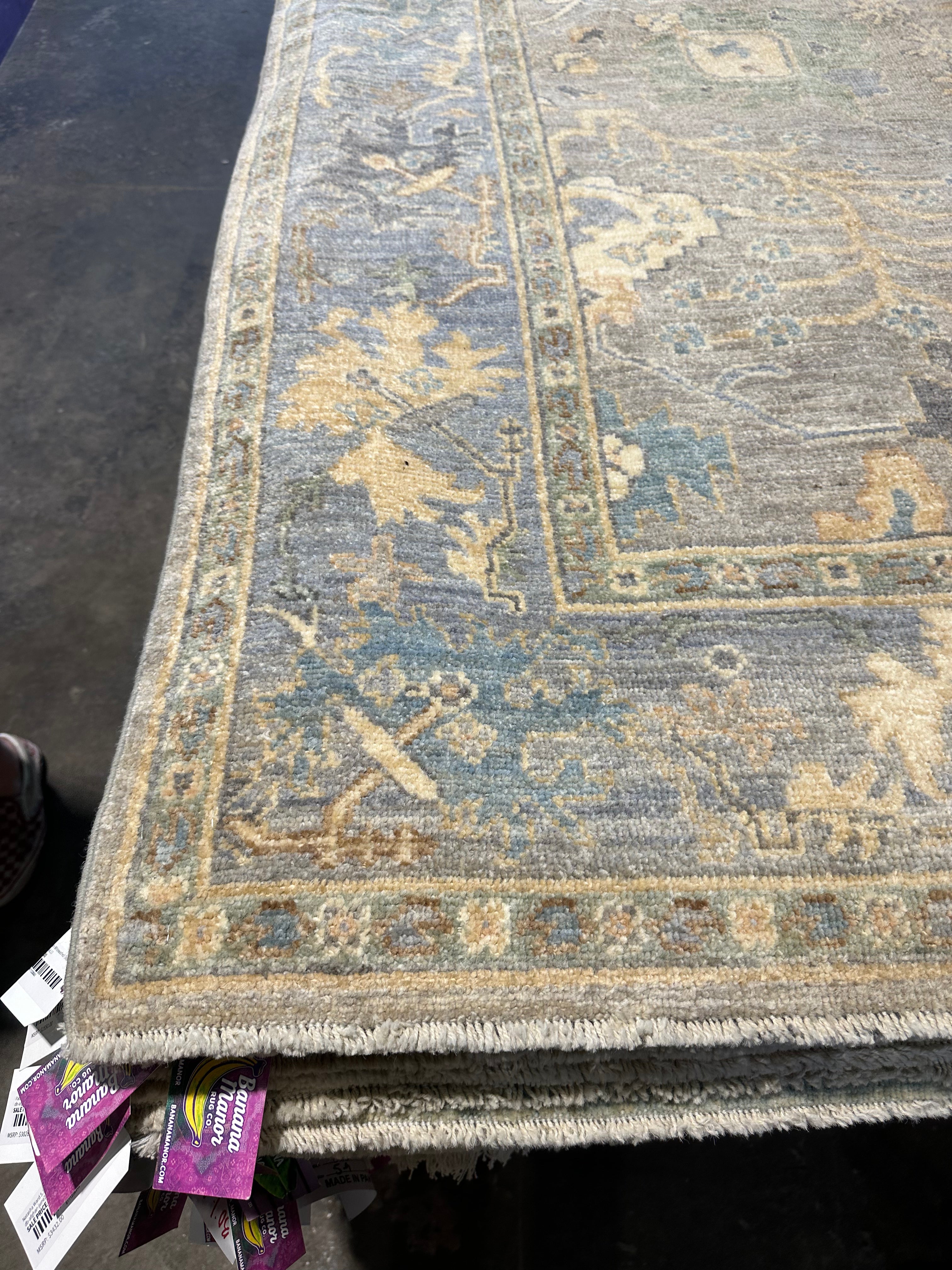 Taryn Baker 6x8.10 Afghani Whitewashed Oushak