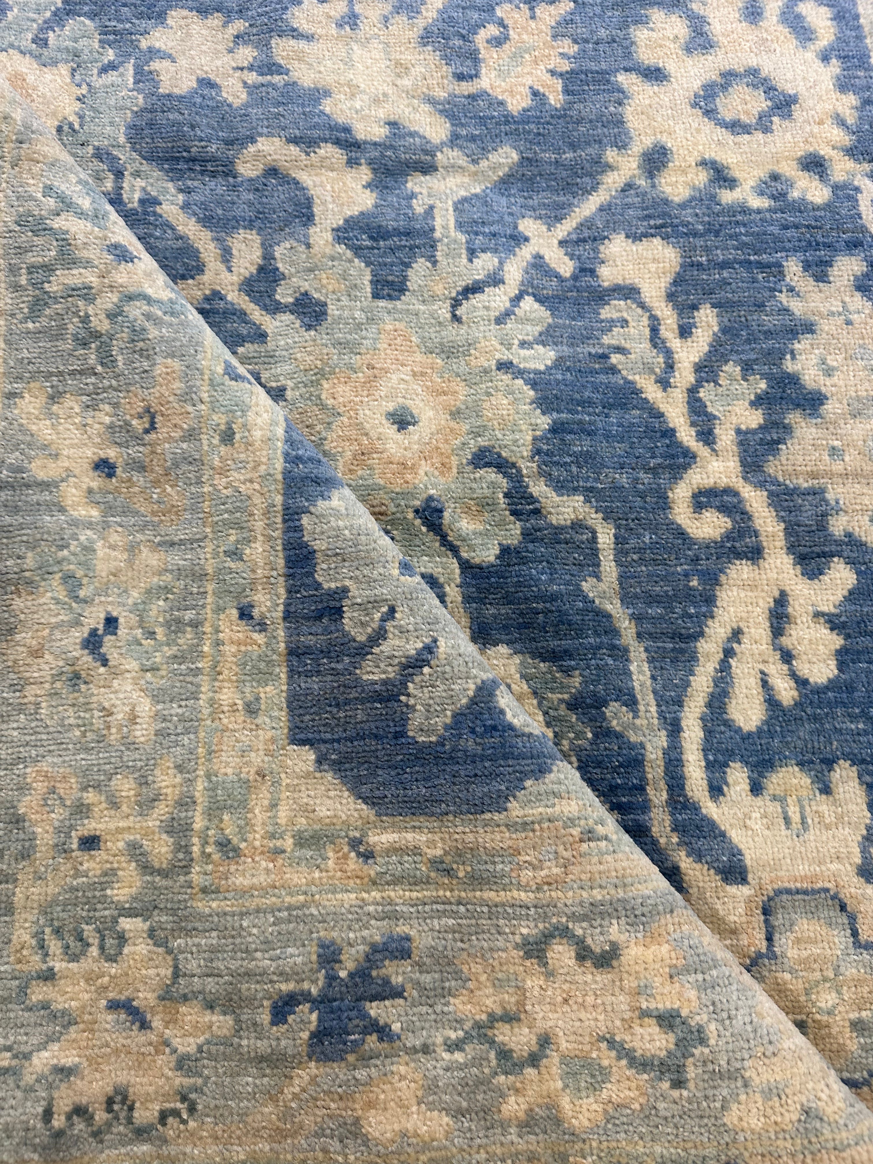 Kimberly Oja 3.11x5.7 Afghani Whitewashed Oushak