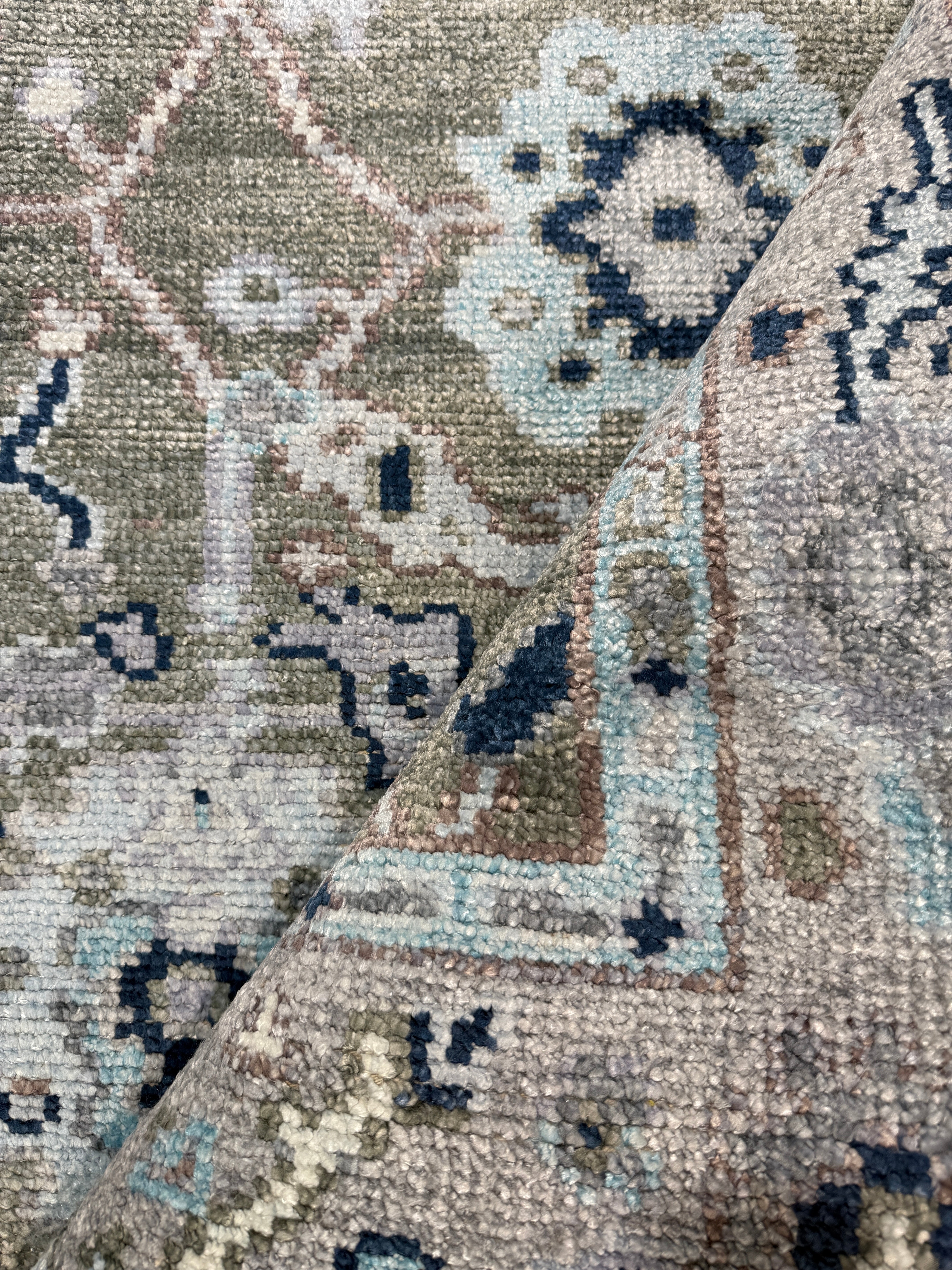 Elsje 4x6 Grey Oushak