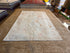 Alexandra Harkin 5.5x7.8 Blue & Pink Whitewashed Afghani Oushak Rug