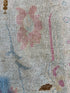 Alexandra Harkin 5.5x7.8 Blue & Pink Whitewashed Afghani Oushak Rug