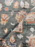 Noor 4x6 Grey Hand-Knotted Oushak