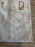 Alexandra Harkin 5.5x7.8 Blue & Pink Whitewashed Afghani Oushak Rug