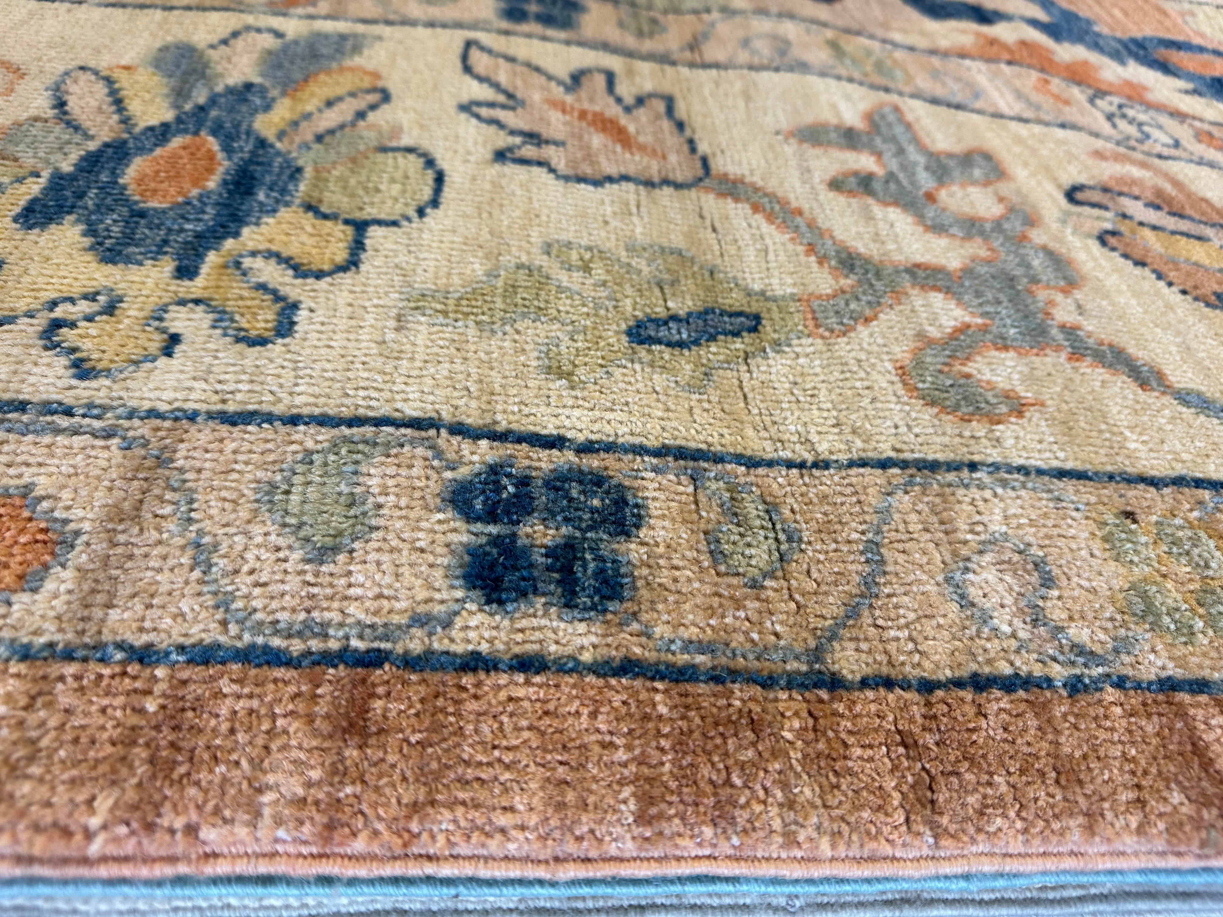 Holly Fields 8.11x11.6 Afghani Whitewashed Oushak