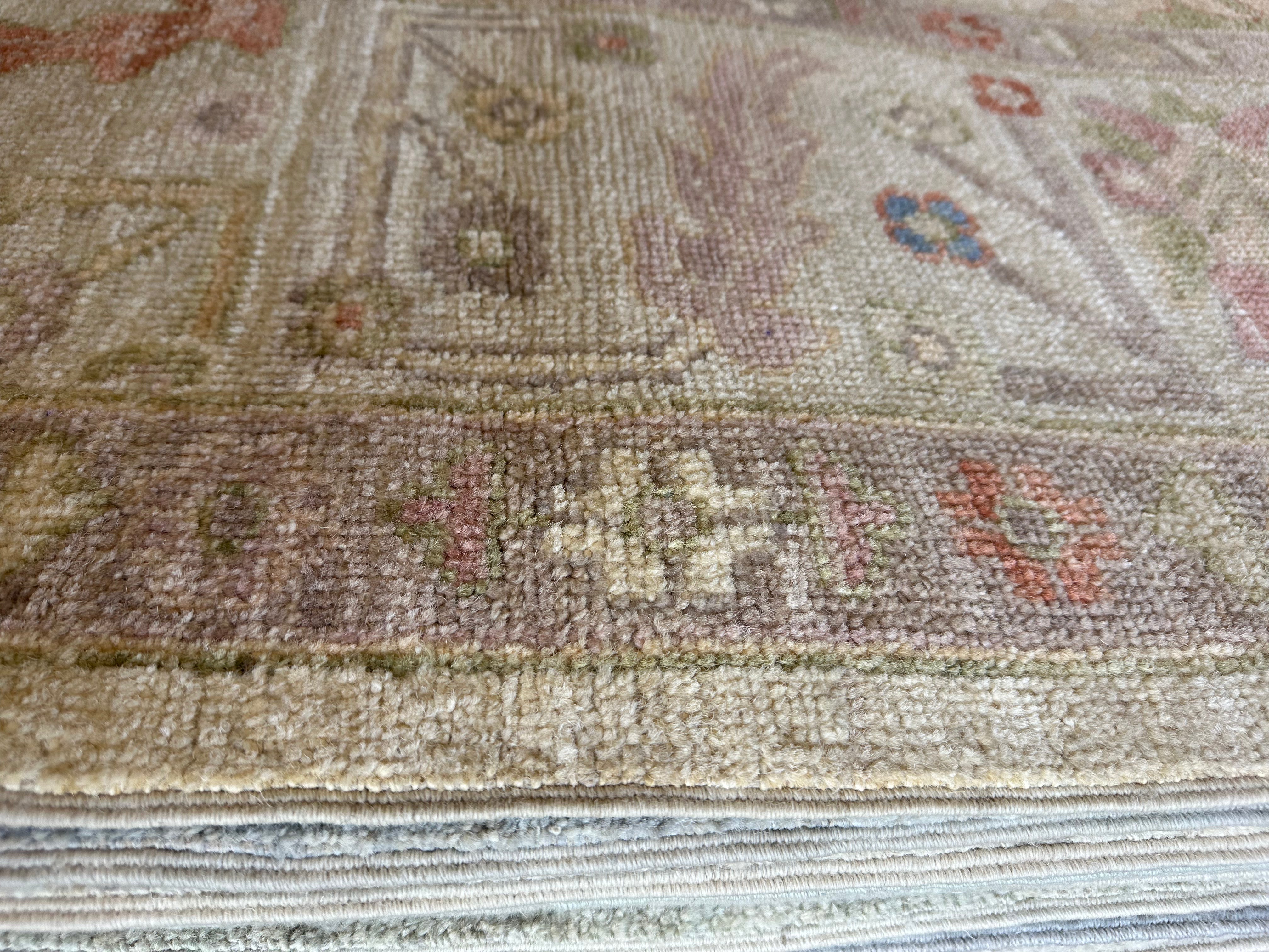 Caitlin Kazepis 8.10x11.6 Afghani Whitewashed Oushak