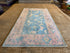 Emma 4x6.10 Blue & Pink Afghani Oushak Rug