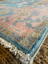 Emma 4x6.10 Blue & Pink Afghani Oushak Rug