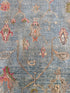 Shaeane Jimenez 3x4.10 Blue & Pink Afghani Oushak Rug