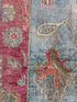 Shaeane Jimenez 3x4.10 Blue & Pink Afghani Oushak Rug