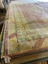 Stacy Galina 9x12 Hand-Knotted Pink & Beige Oushak