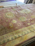 Stacy Galina 9x12 Hand-Knotted Pink & Beige Oushak