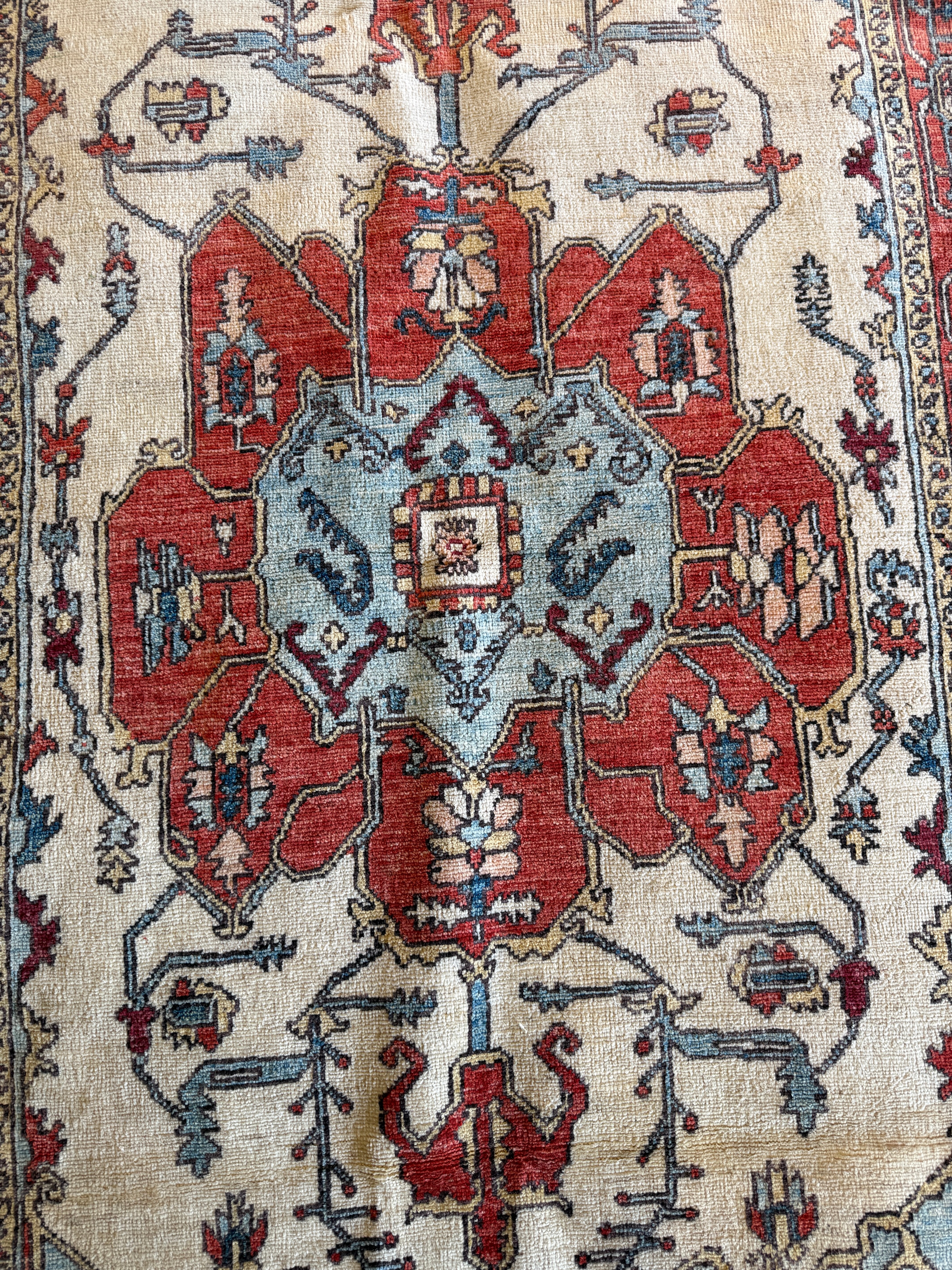 Karla Crome 4x6.10 Red Chobi Afghani Rug