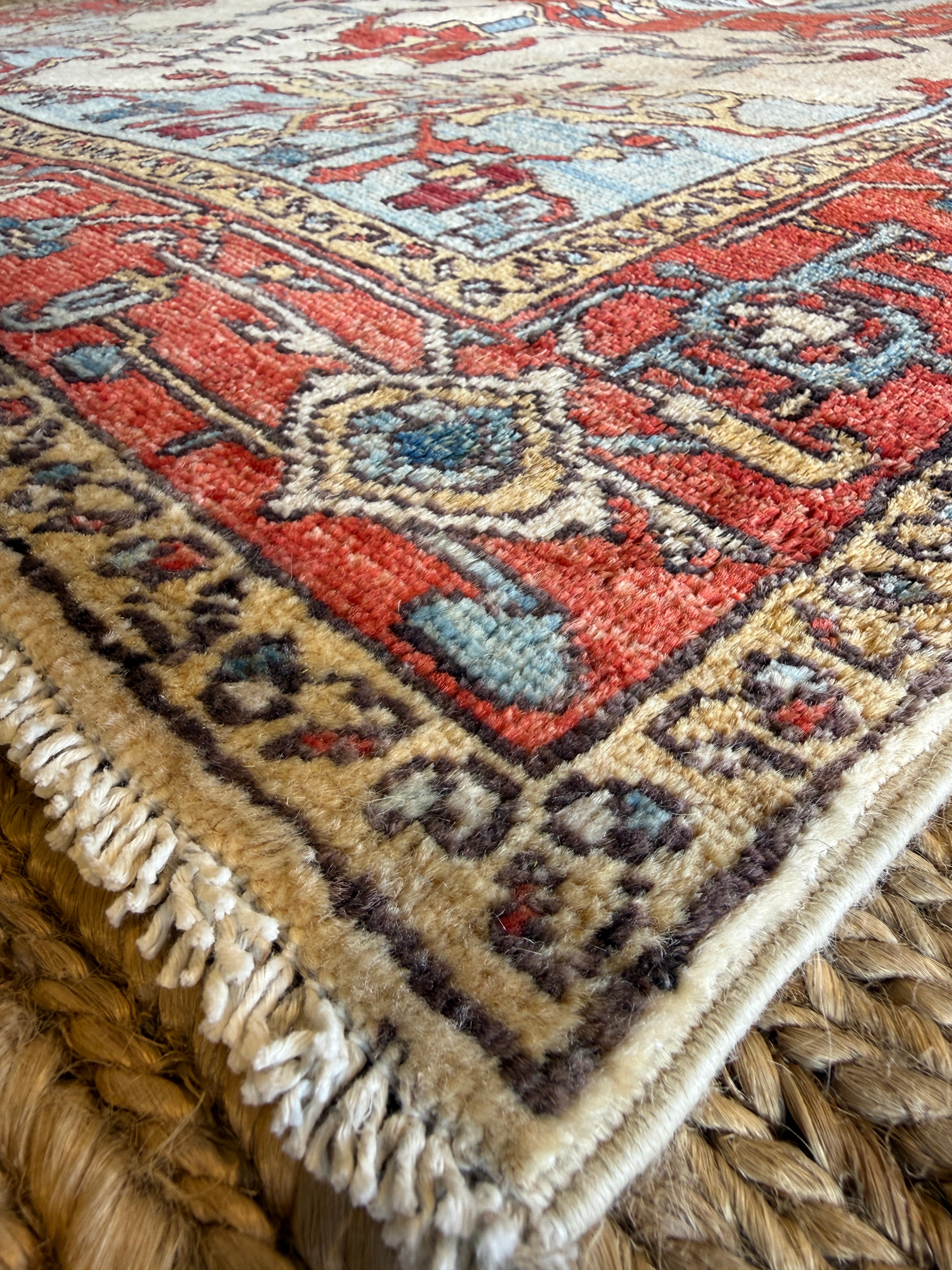Karla Crome 4x6.10 Red Chobi Afghani Rug