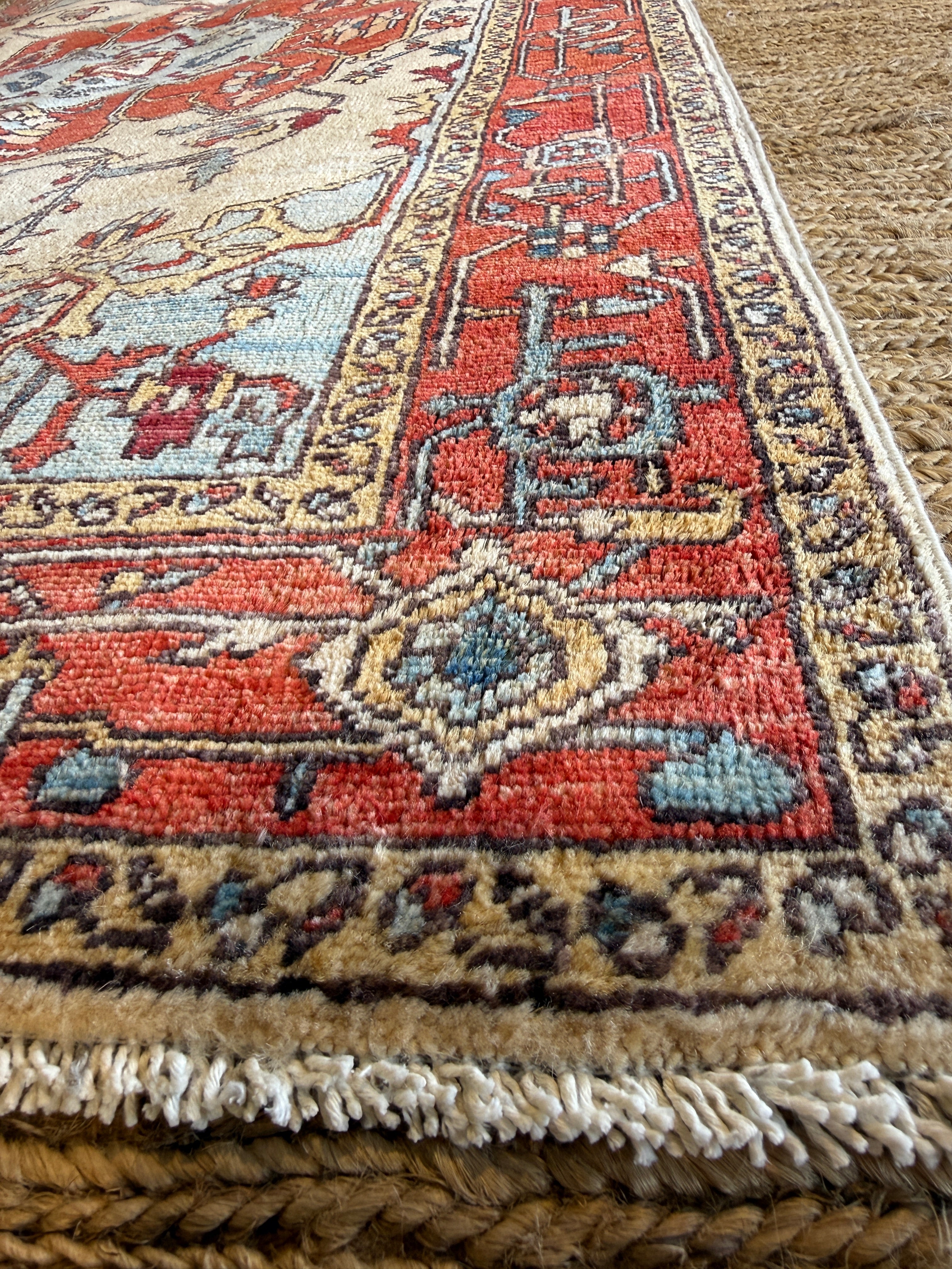 Karla Crome 4x6.10 Red Chobi Afghani Rug