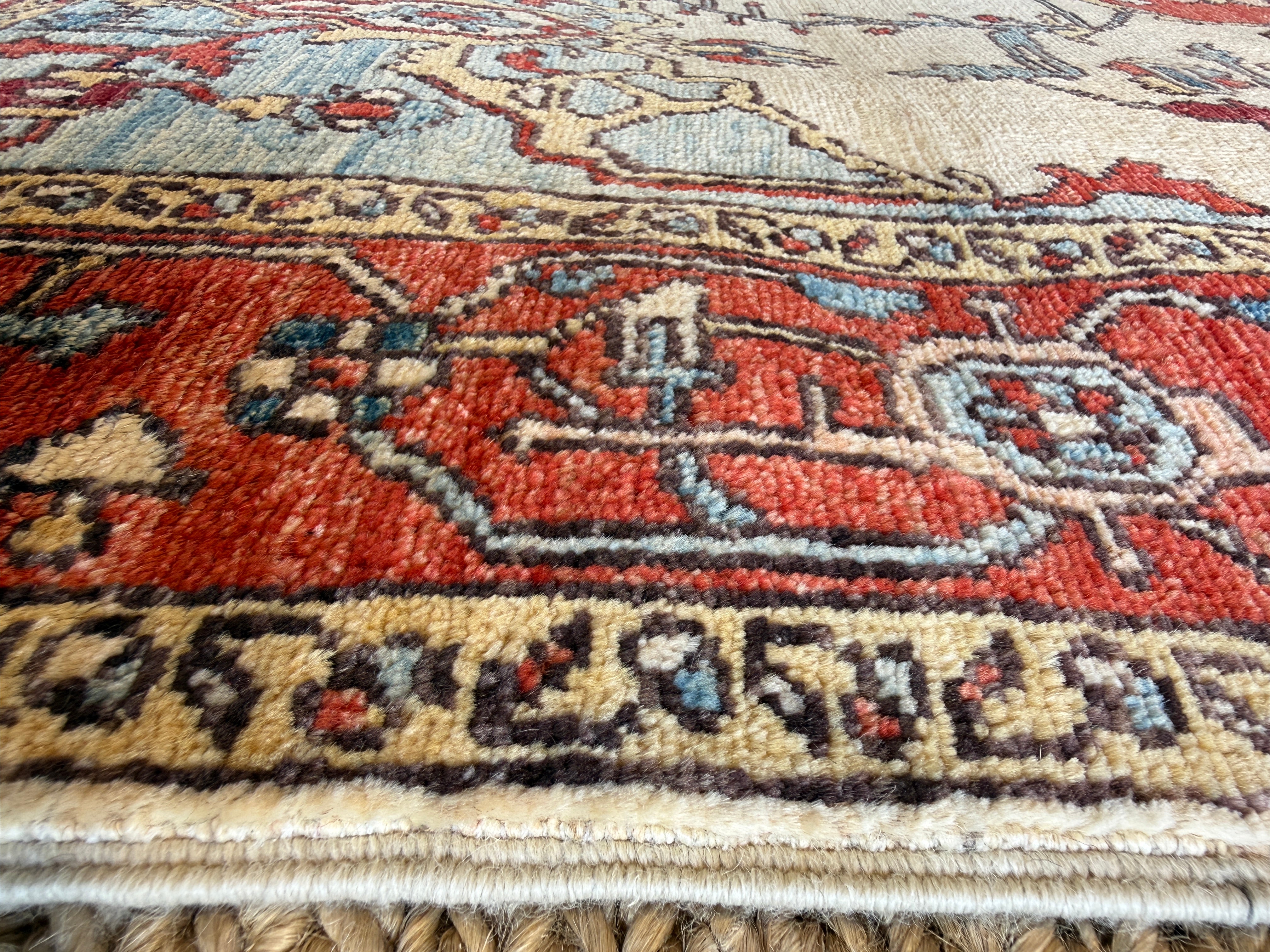 Karla Crome 4x6.10 Red Chobi Afghani Rug