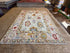Victoria Pedretti 5.4x7.8 Colorful Afghani Oushak Rug