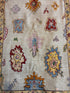 Victoria Pedretti 5.4x7.8 Colorful Afghani Oushak Rug