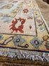 Victoria Pedretti 5.4x7.8 Colorful Afghani Oushak Rug