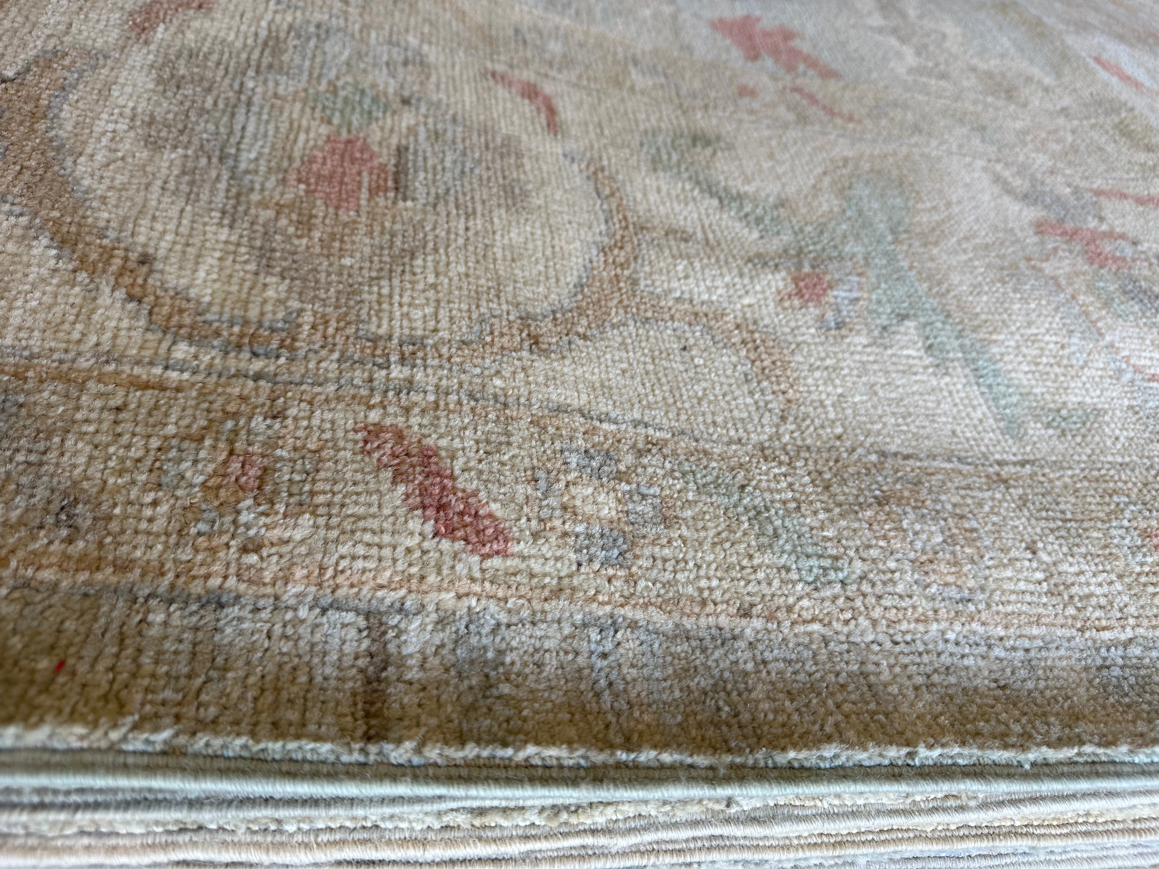 Kim Delaney 8.11x12 Afghani Whitewashed Oushak