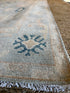 Mikalah Reid-Beckette 5.5x7.7 Blue Whitewashed Afghani Oushak Rug
