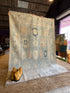 Mikalah Reid-Beckette 5.5x7.7 Blue Whitewashed Afghani Oushak Rug
