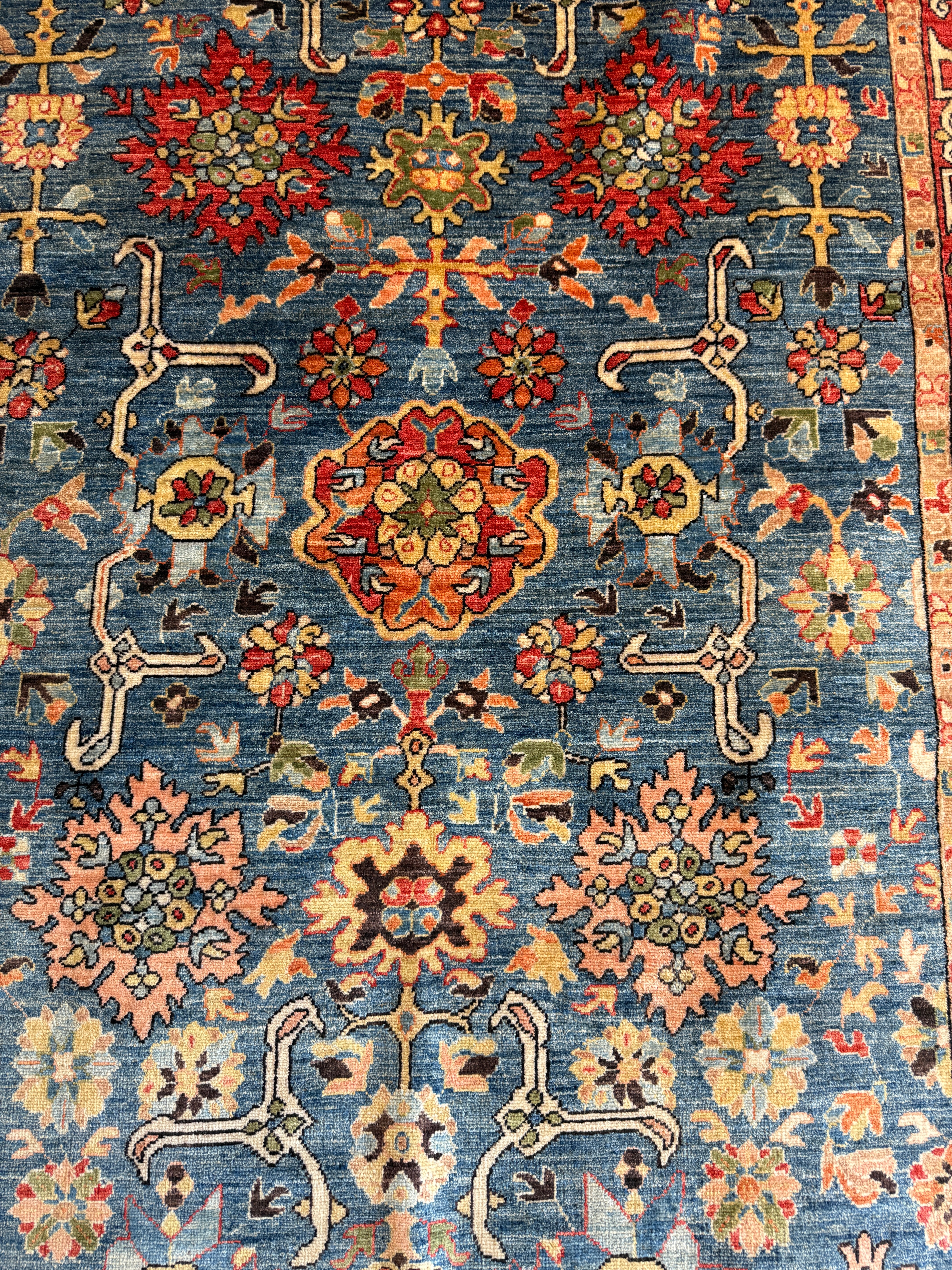 Haley Z. Boston 5x8.1 Red Chobi Afghani Rug