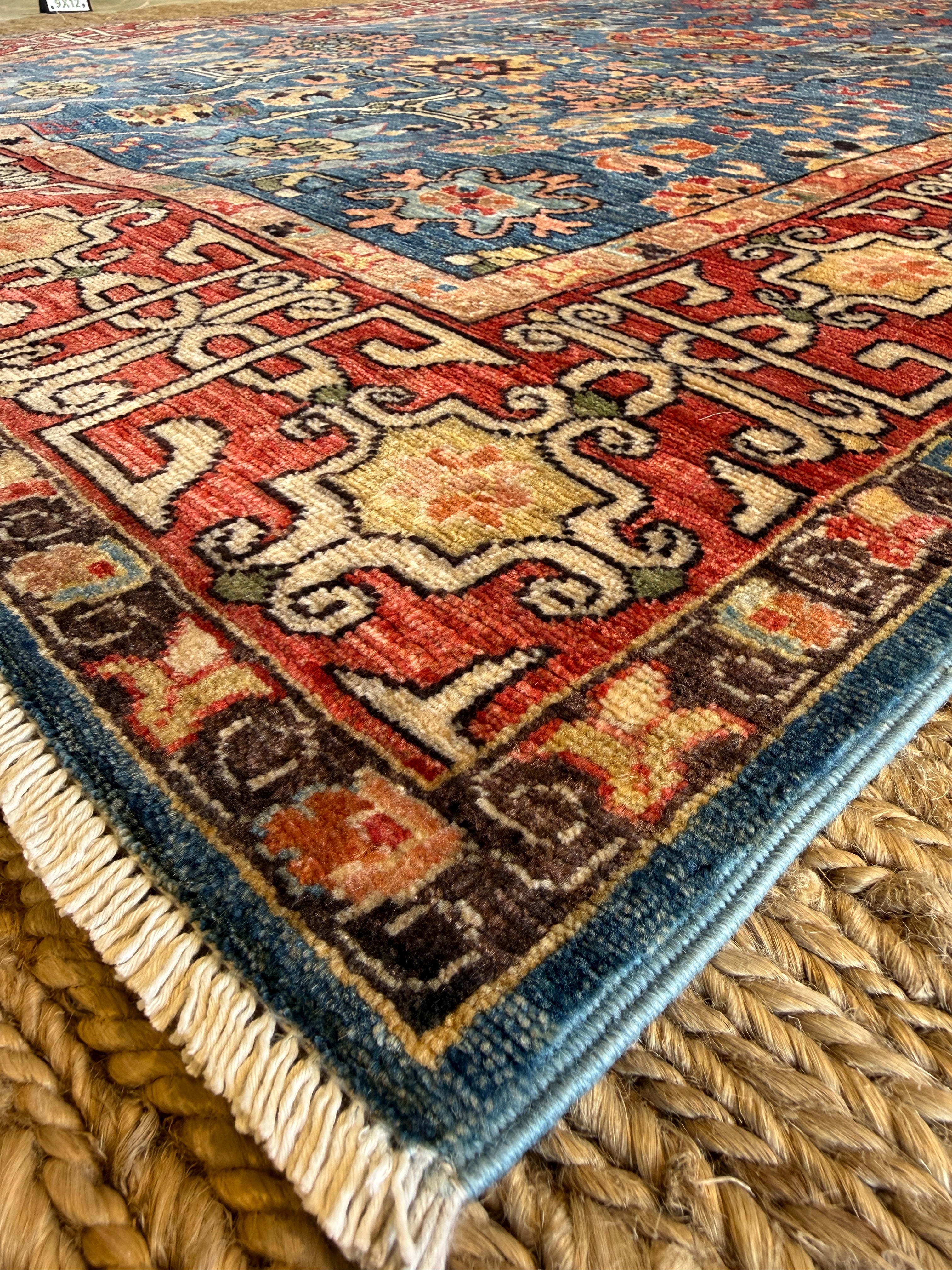 Haley Z. Boston 5x8.1 Red Chobi Afghani Rug