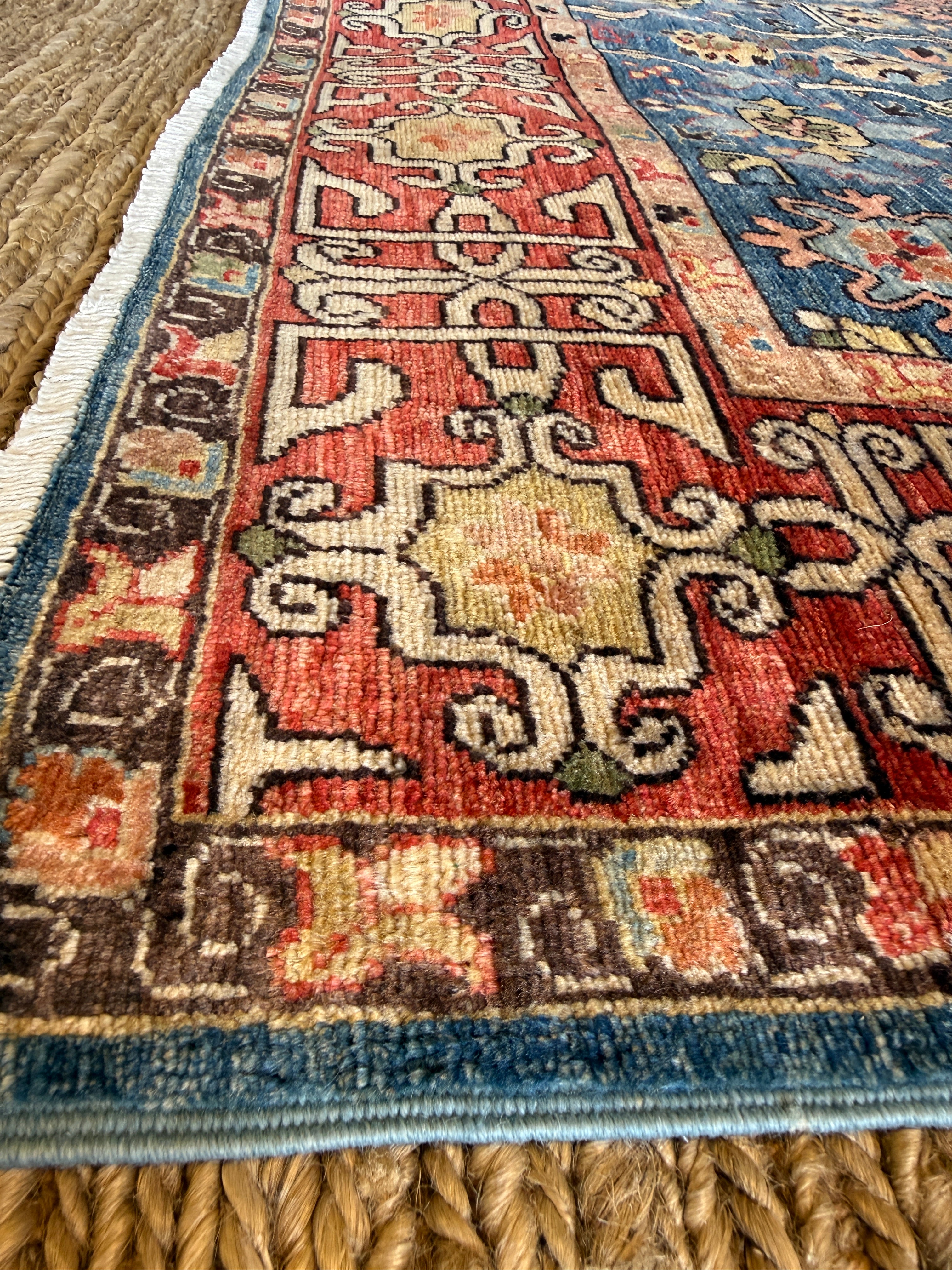 Haley Z. Boston 5x8.1 Red Chobi Afghani Rug