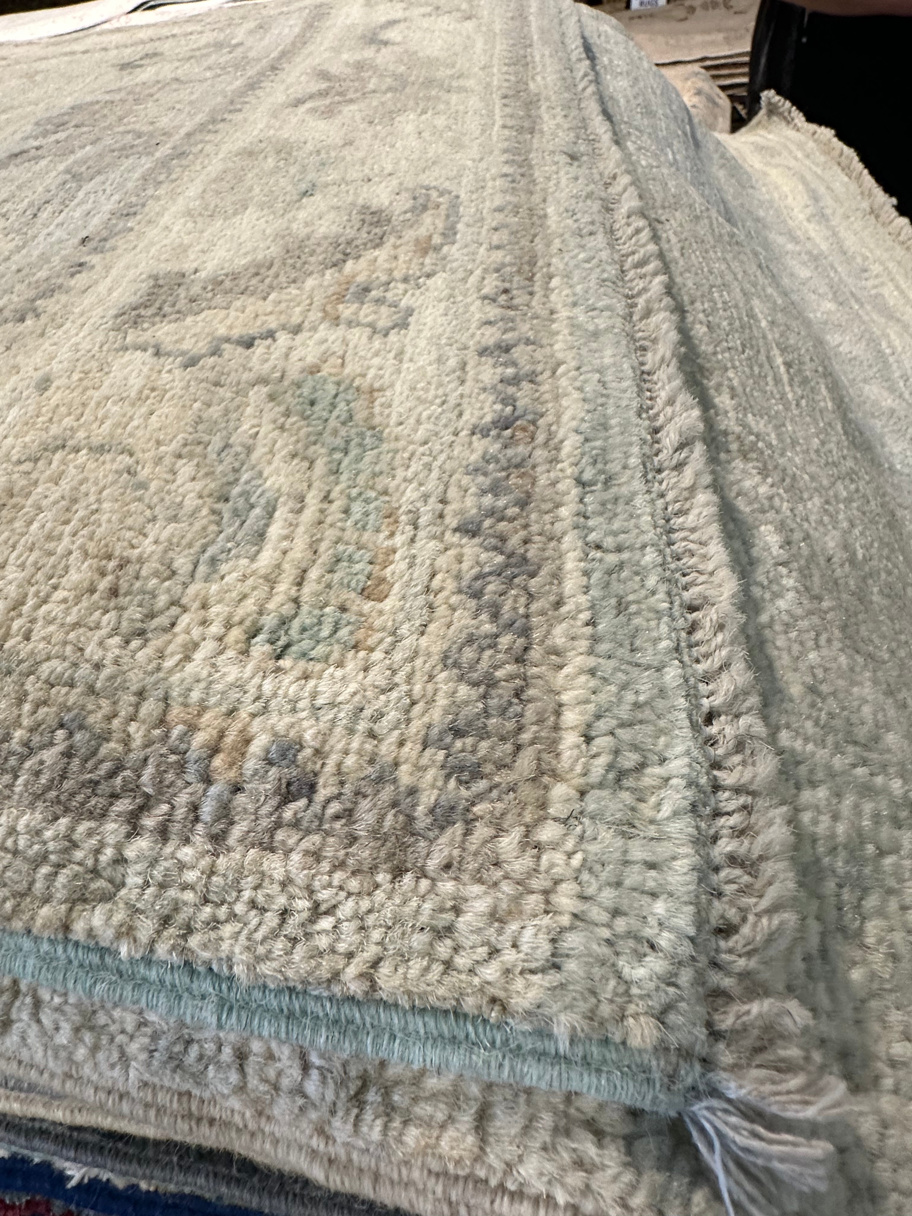 Kirsten Cohen 2.8x4 Afghani Whitewashed Oushak