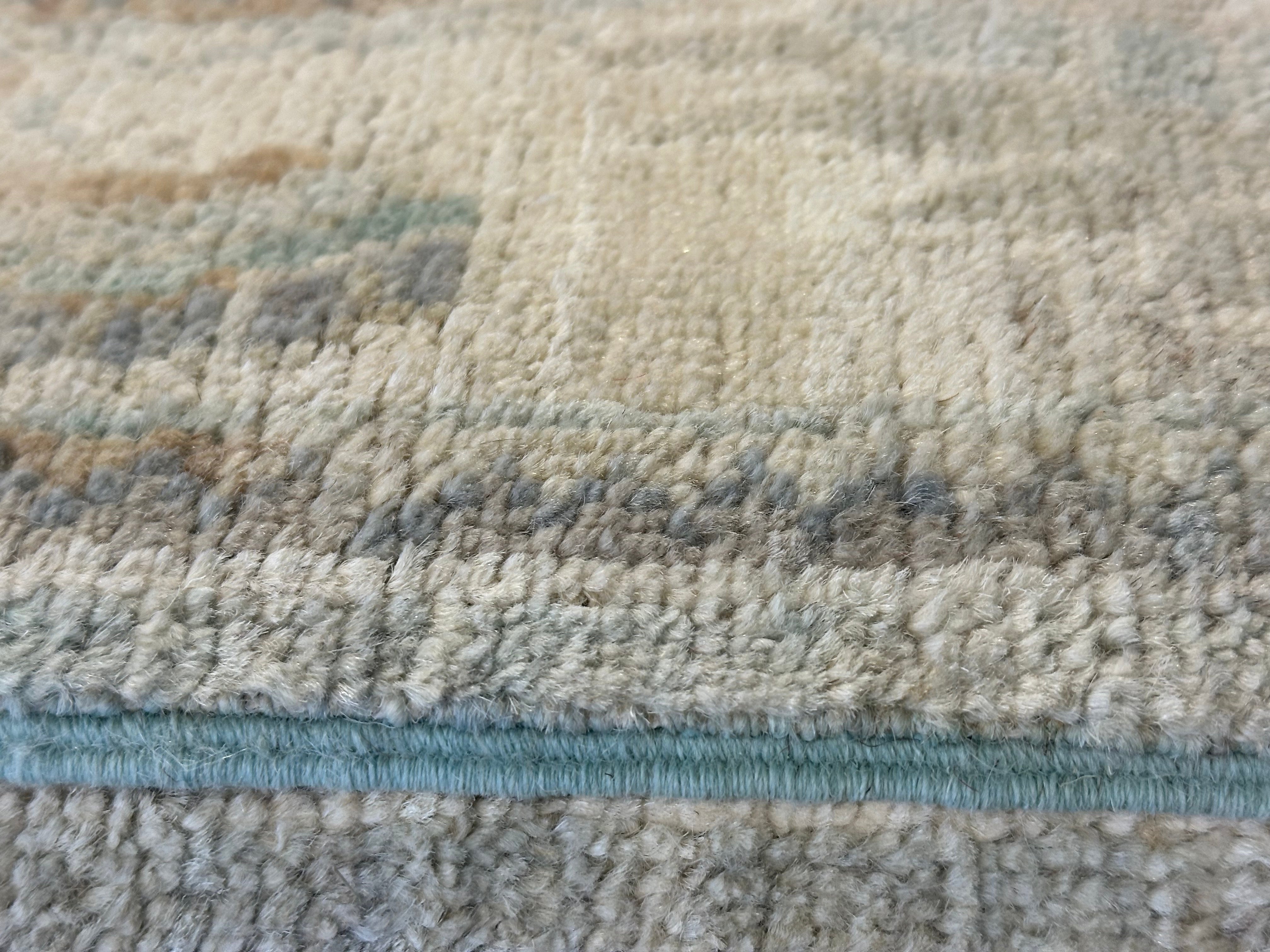Kirsten Cohen 2.8x4 Afghani Whitewashed Oushak