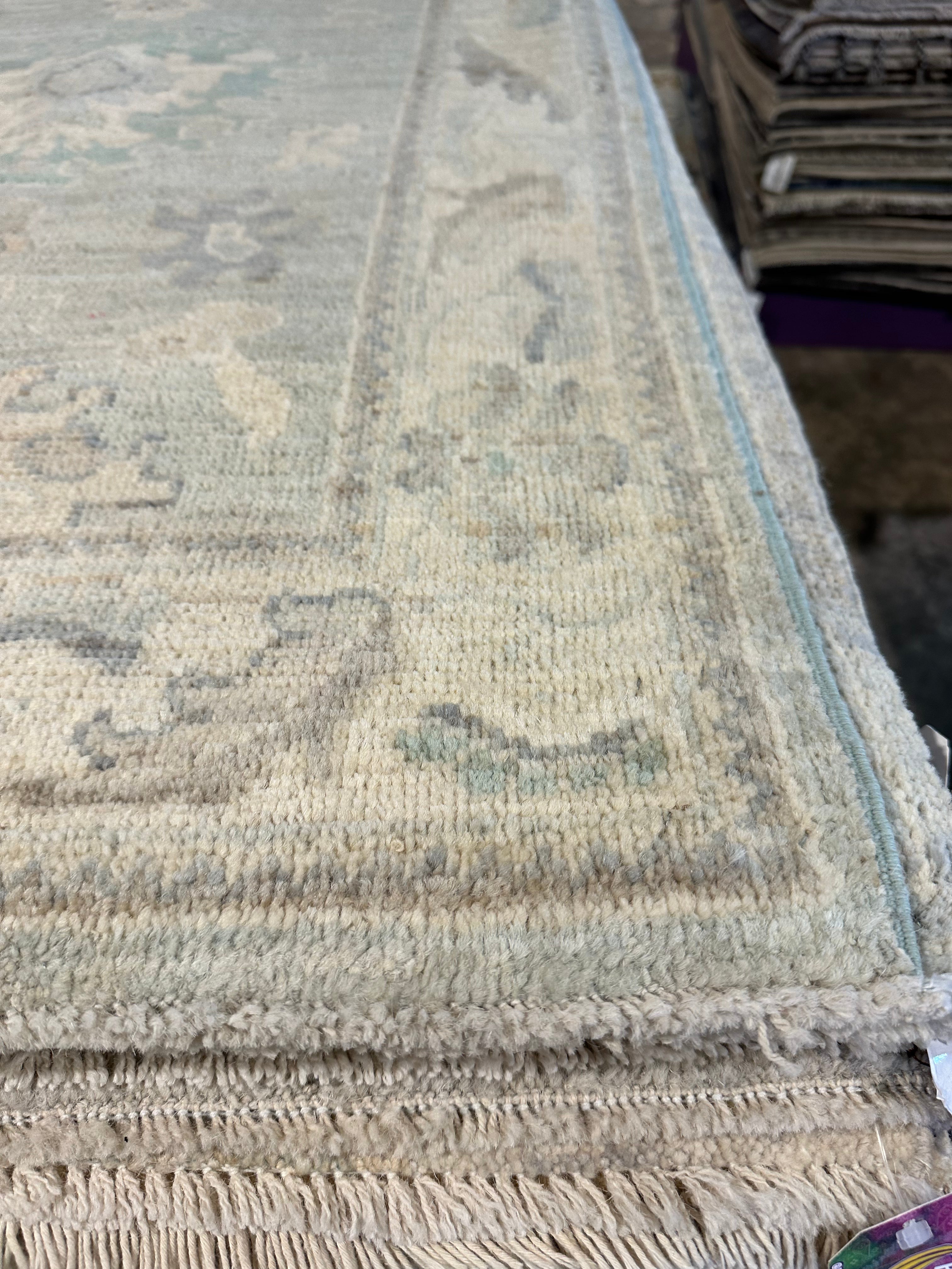 Kirsten Cohen 2.8x4 Afghani Whitewashed Oushak