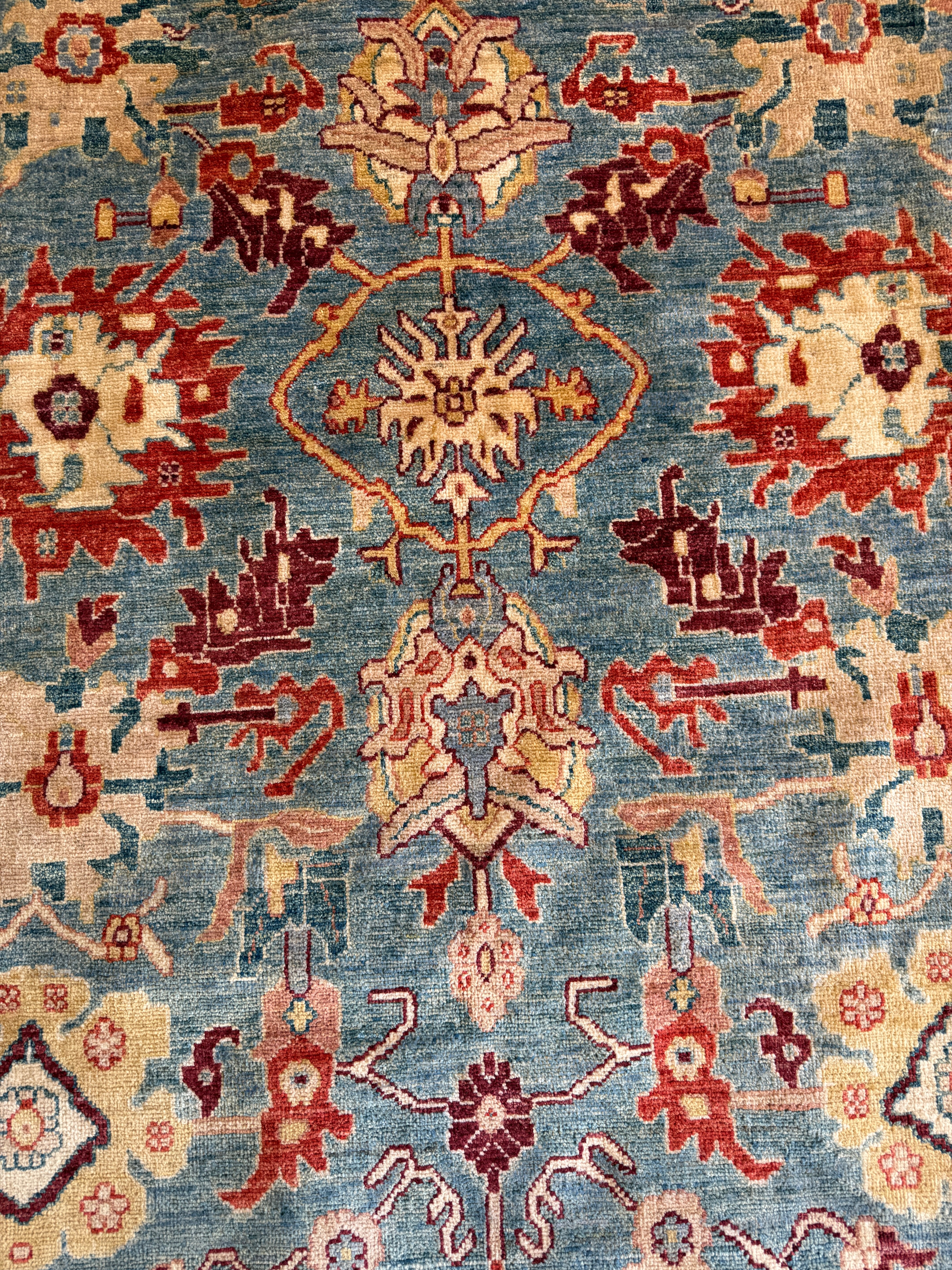 Lisa Brühlmann 5.10x8.10 Red Chobi Afghani Rug