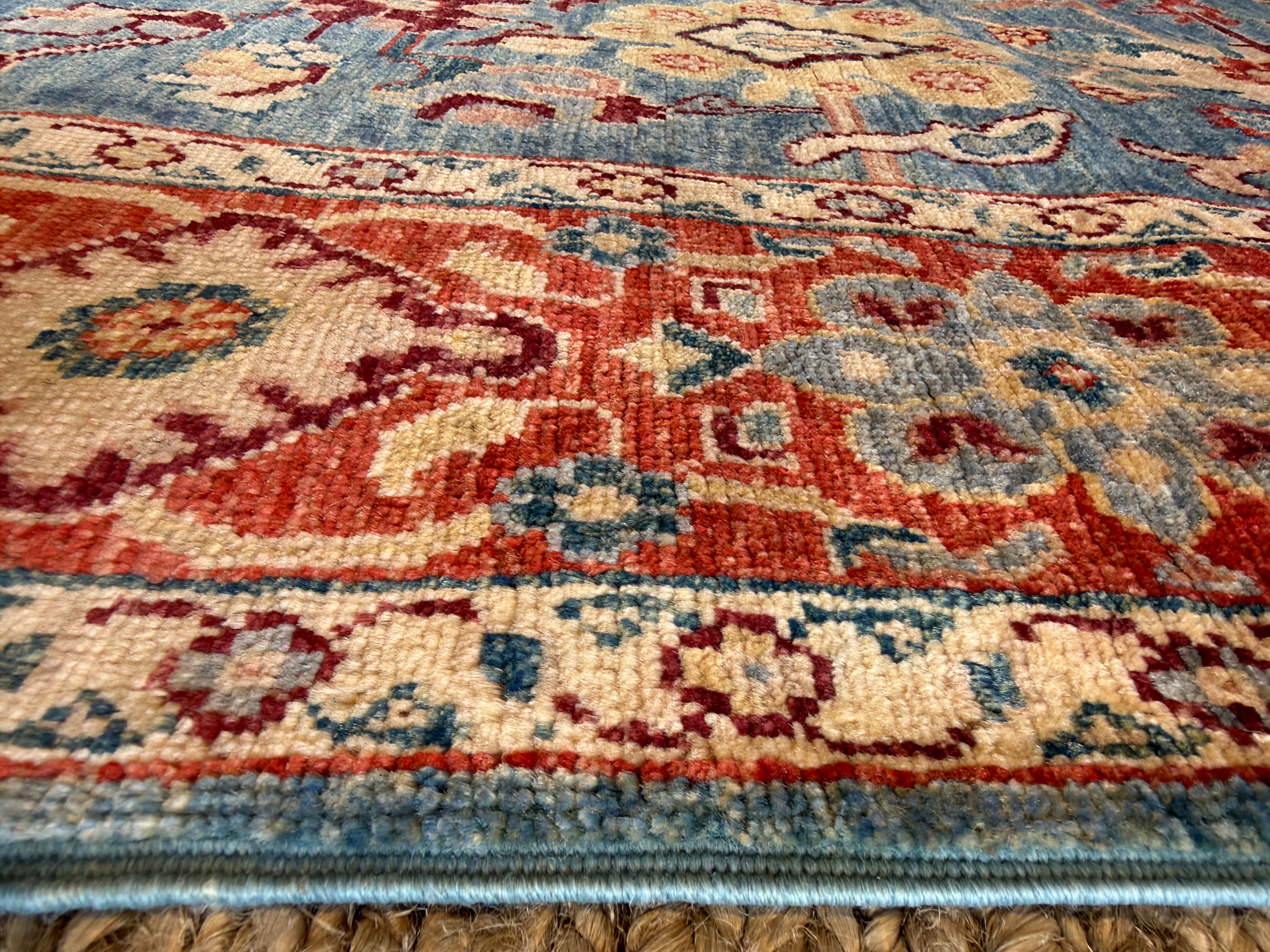 Lisa Brühlmann 5.10x8.10 Red Chobi Afghani Rug