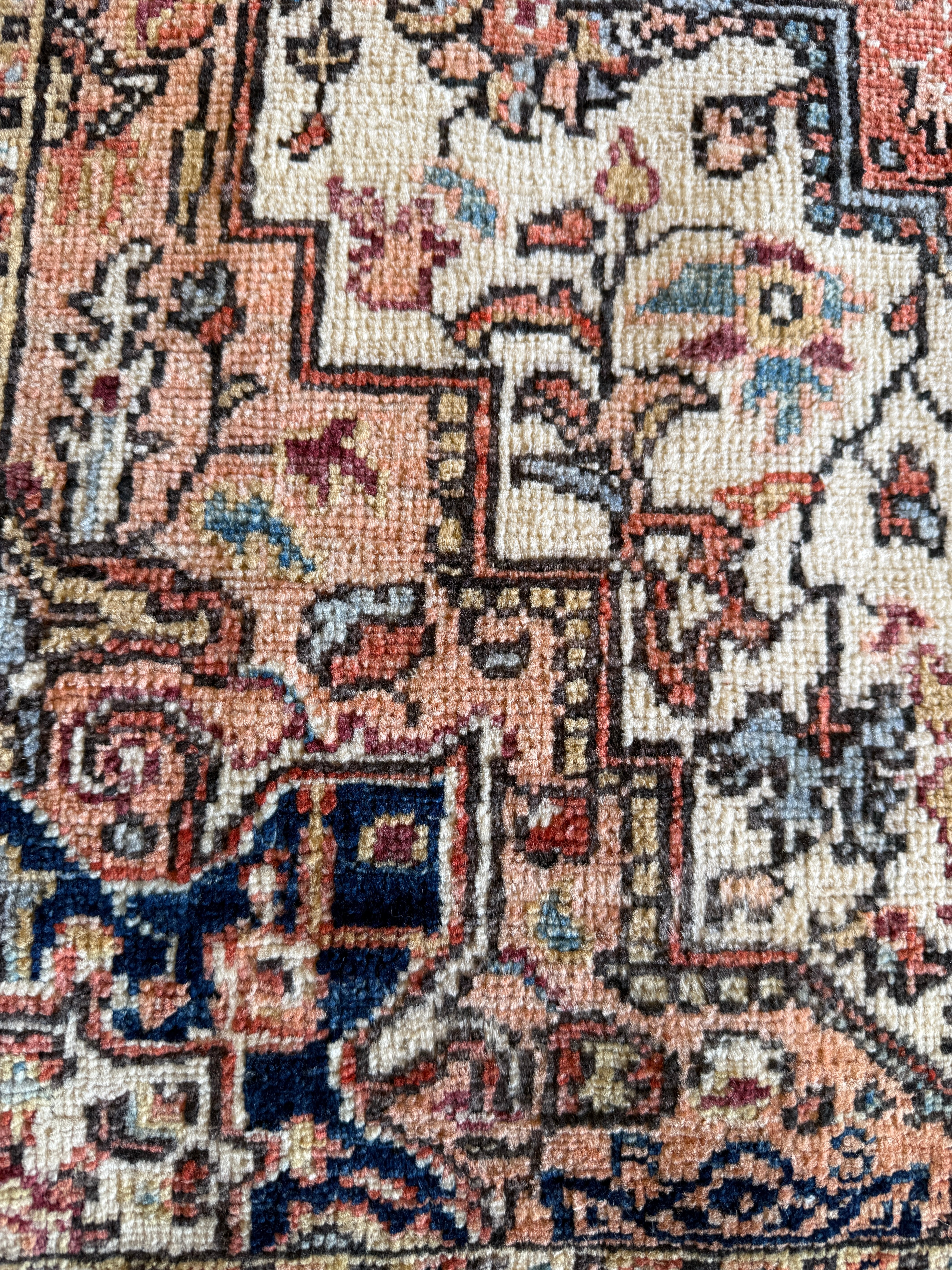 Weronika Tofilska 3.3x4.10 Pink Chobi Afghani Rug