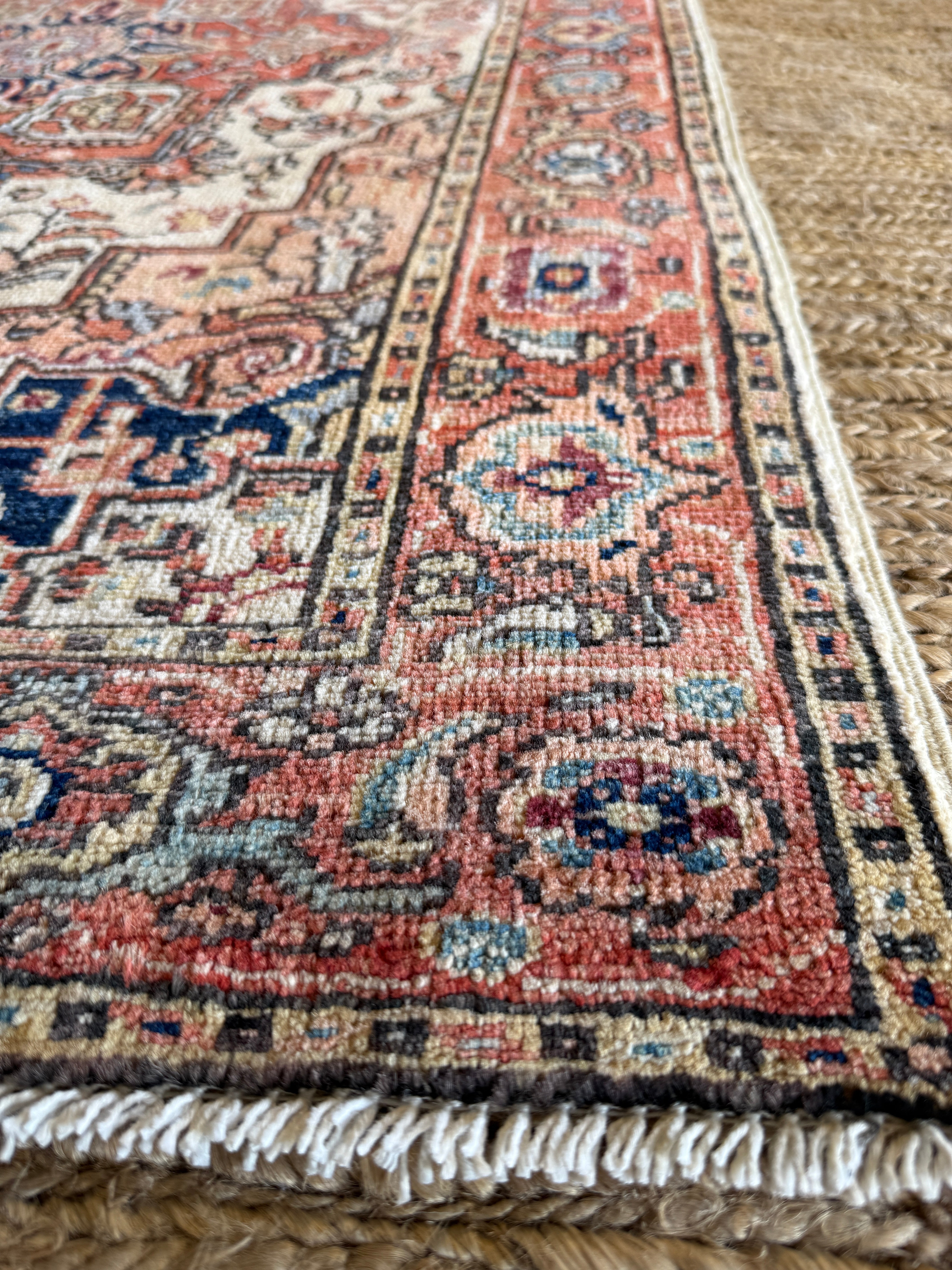 Weronika Tofilska 3.3x4.10 Pink Chobi Afghani Rug