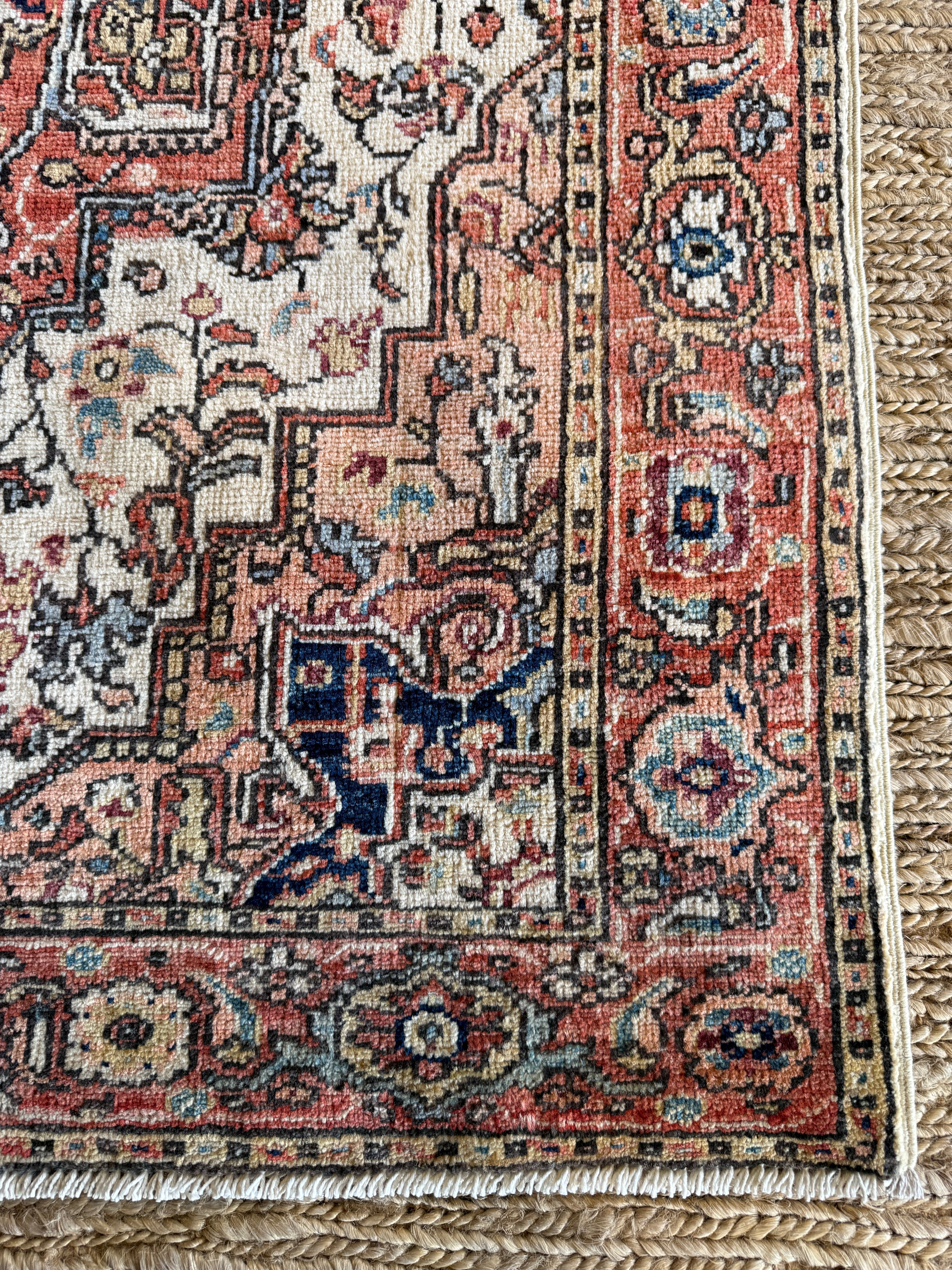 Weronika Tofilska 3.3x4.10 Pink Chobi Afghani Rug