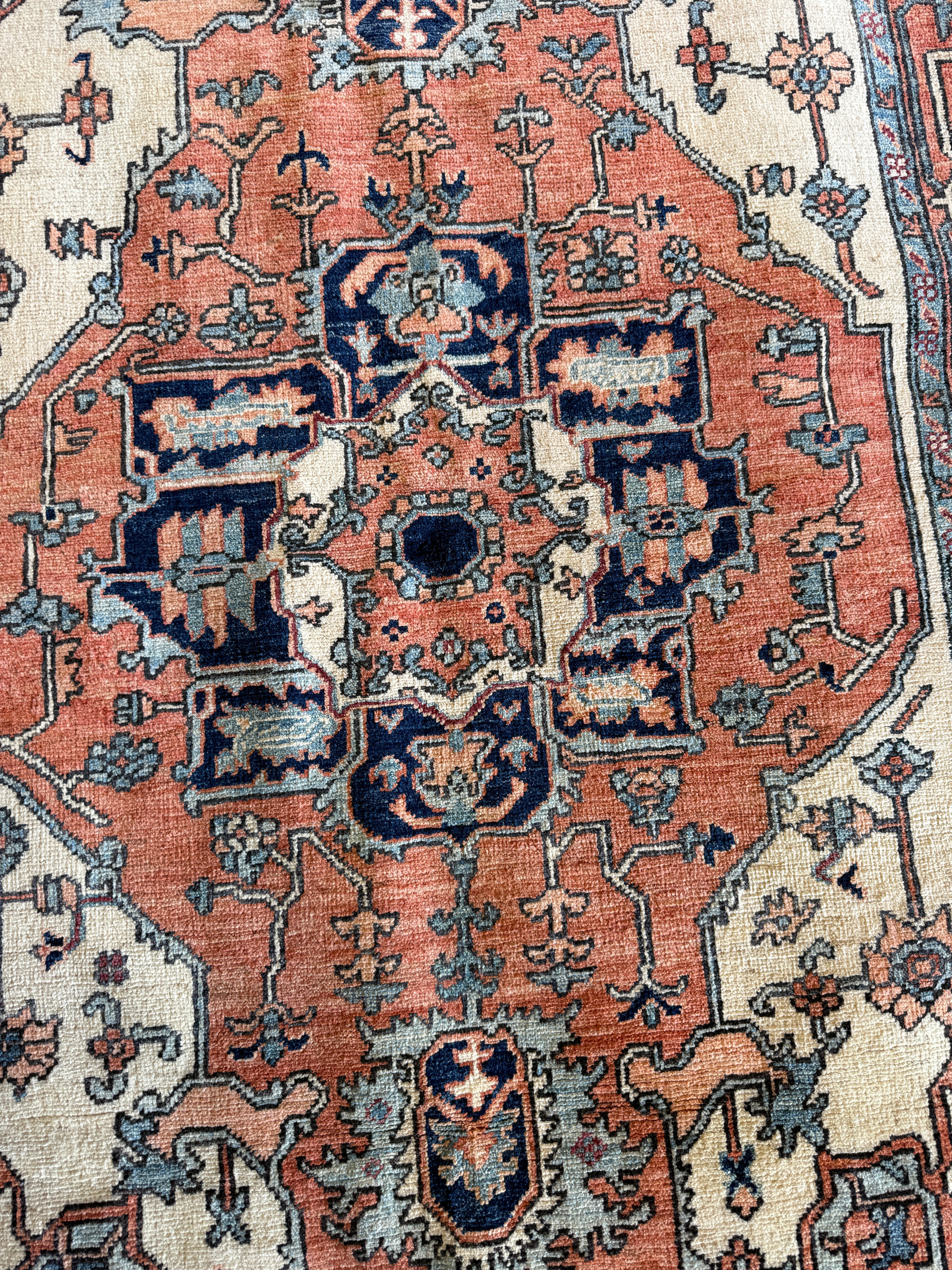 Portia 4.3x5.10 Pink Chobi Afghani Rug