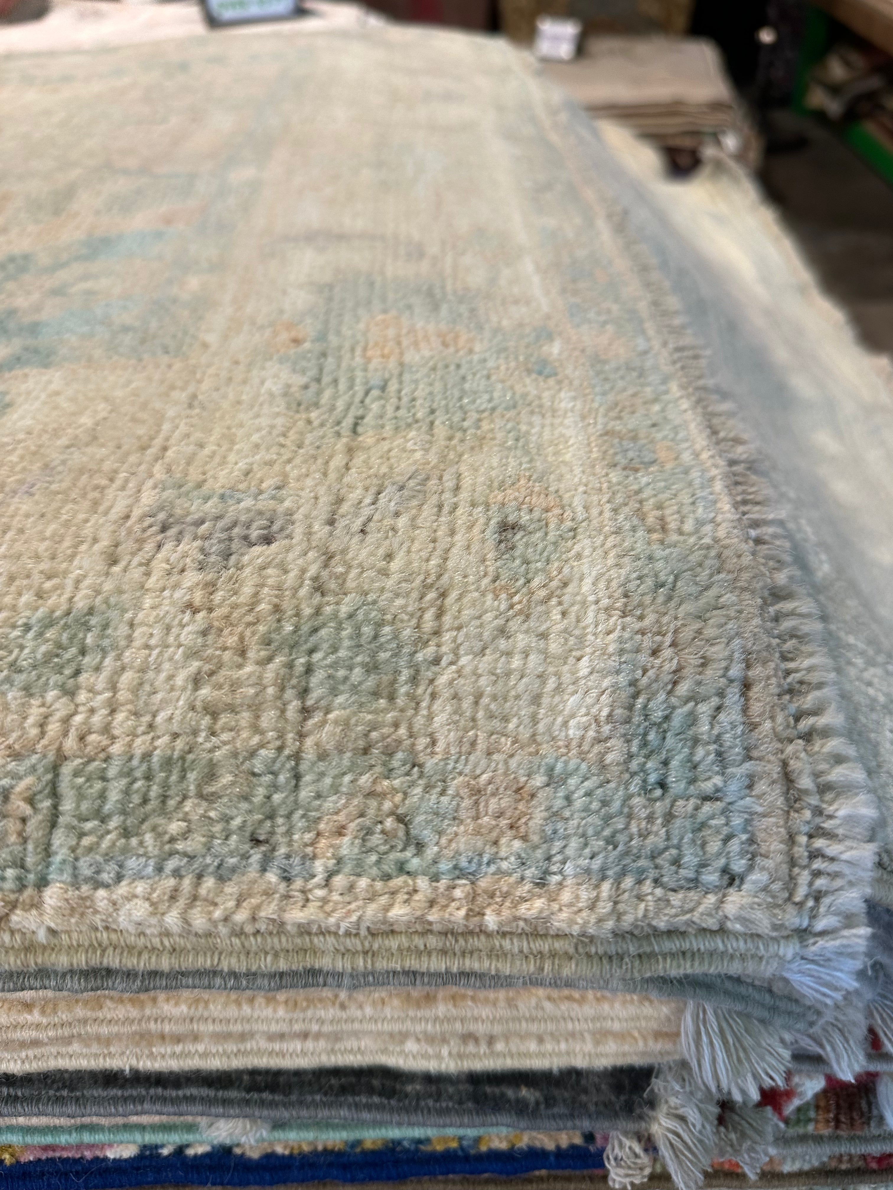 Marissa Cooper 2.9x4 Afghani Whitewashed Oushak