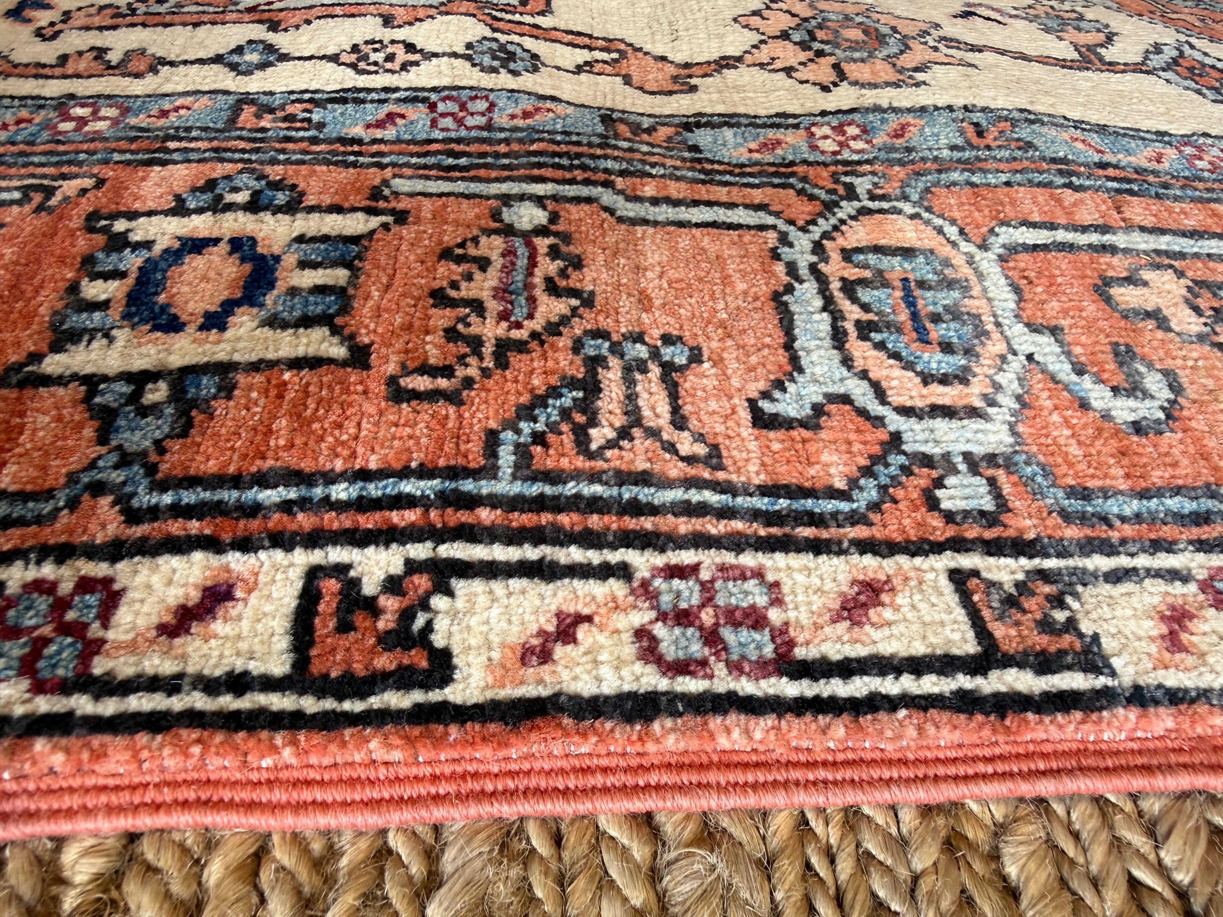 Portia 4.3x5.10 Pink Chobi Afghani Rug