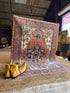 Portia 4.3x5.10 Pink Chobi Afghani Rug