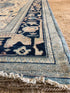 Alana B. Lytle 6.1x8.10 Blue Chobi Afghani Rug