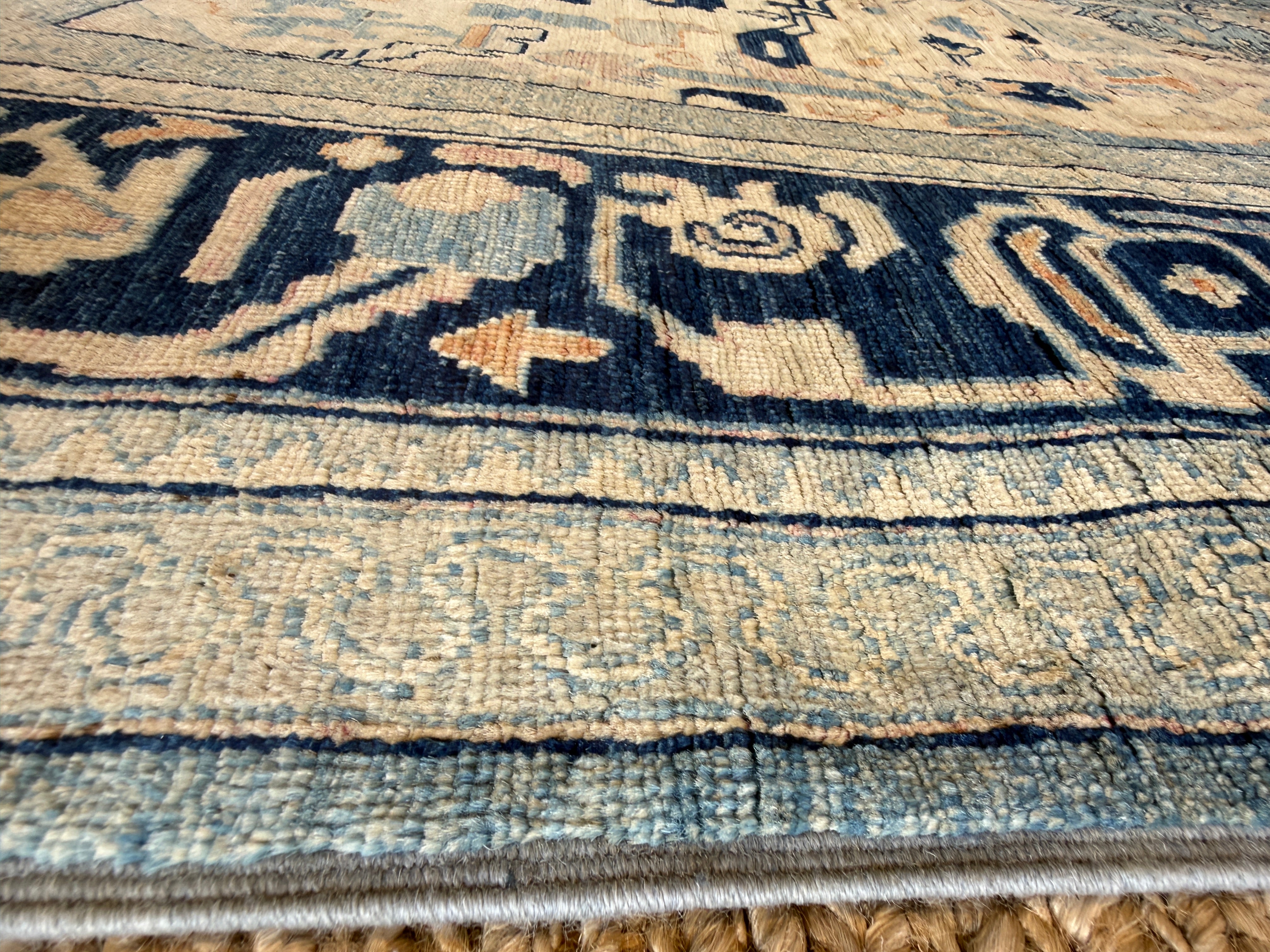 Alana B. Lytle 6.1x8.10 Blue Chobi Afghani Rug