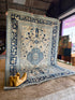Alana B. Lytle 6.1x8.10 Blue Chobi Afghani Rug