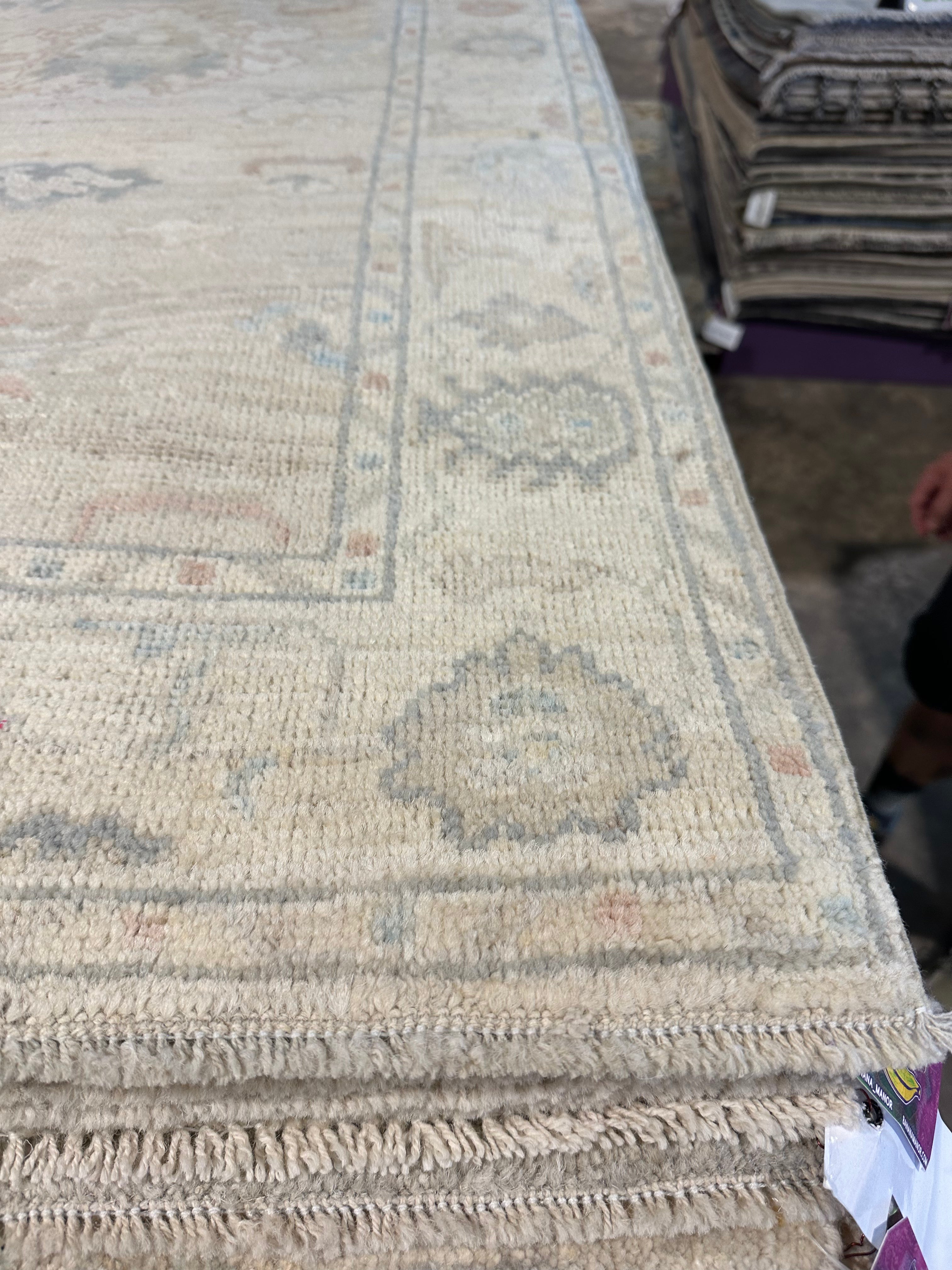 Melinda Clarke 2.7x4 Afghani Whitewashed Oushak