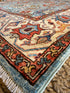 Greta Georgie 5x8.2 Blue Chobi Afghani Rug