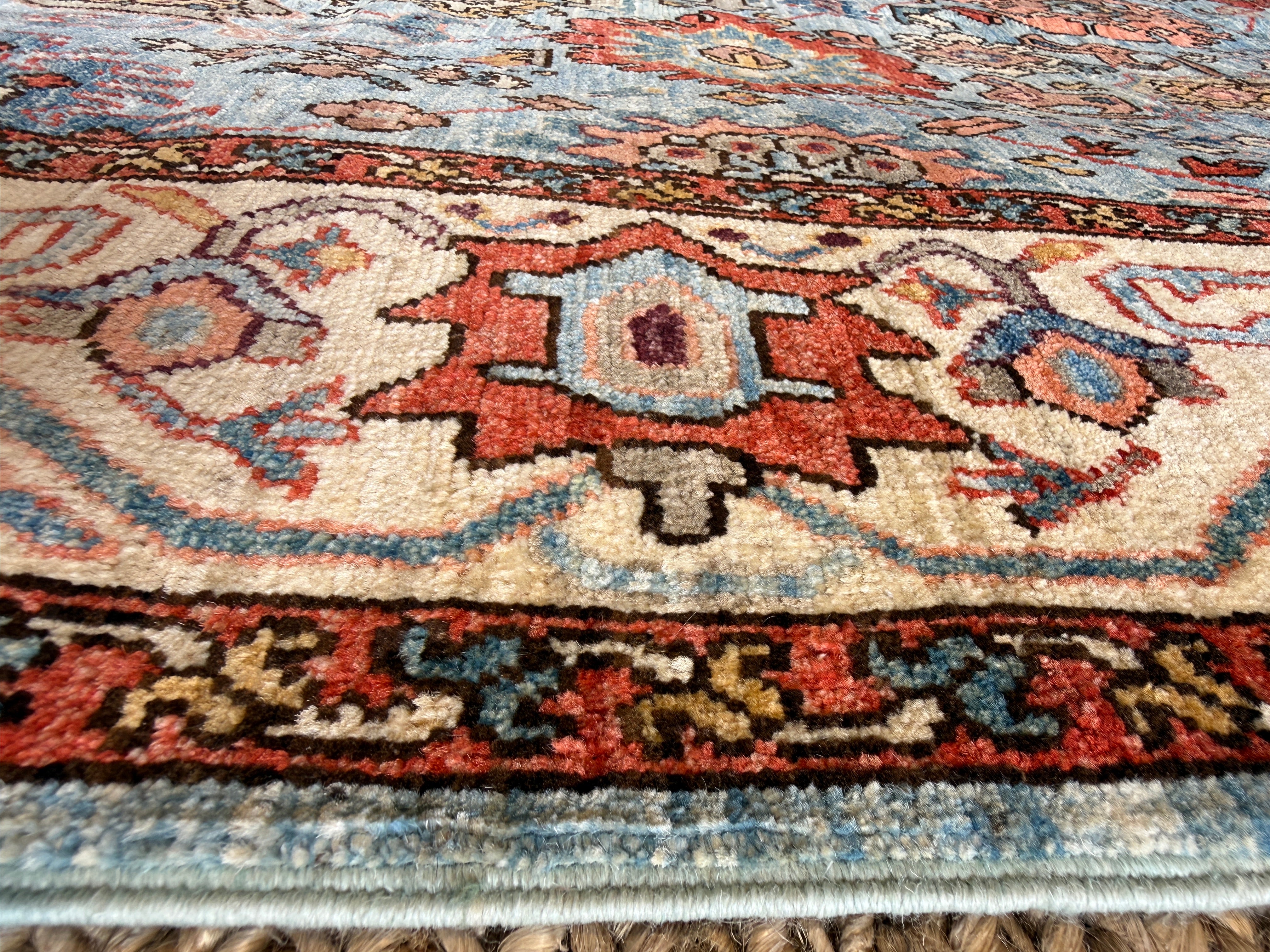 Greta Georgie 5x8.2 Blue Chobi Afghani Rug