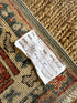 Jennifer Jason Leigh 5.11x9.1 Grey & Red Chobi Afghani Rug